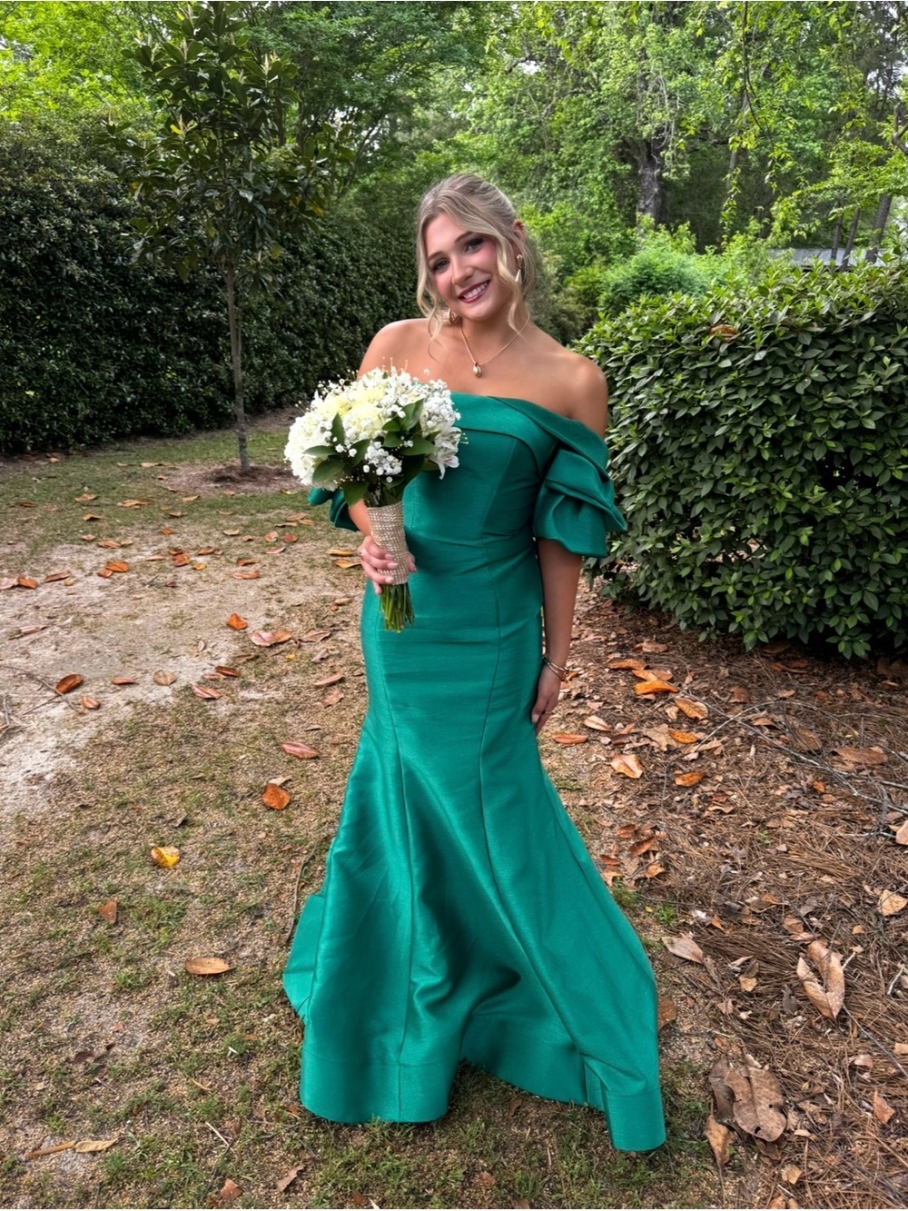 Emerald Green Prom Dress